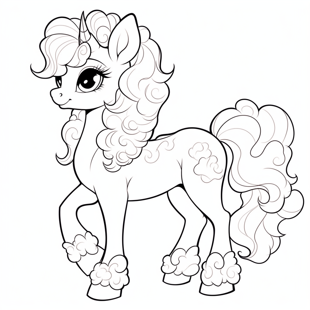 11+ Pony Coloring Pages