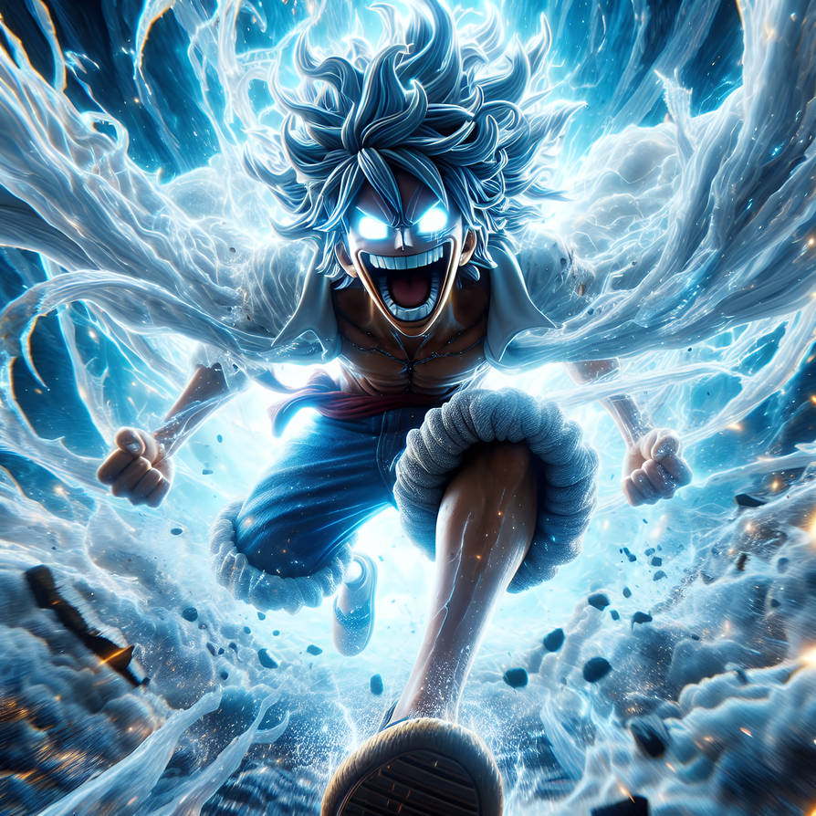 Monkey D Luffy Gear 5 One Piece By EndrawsGutz On DeviantArt monkey-d-luffy-gear-5-one-piece-by-endrawsgutz-on-deviantart