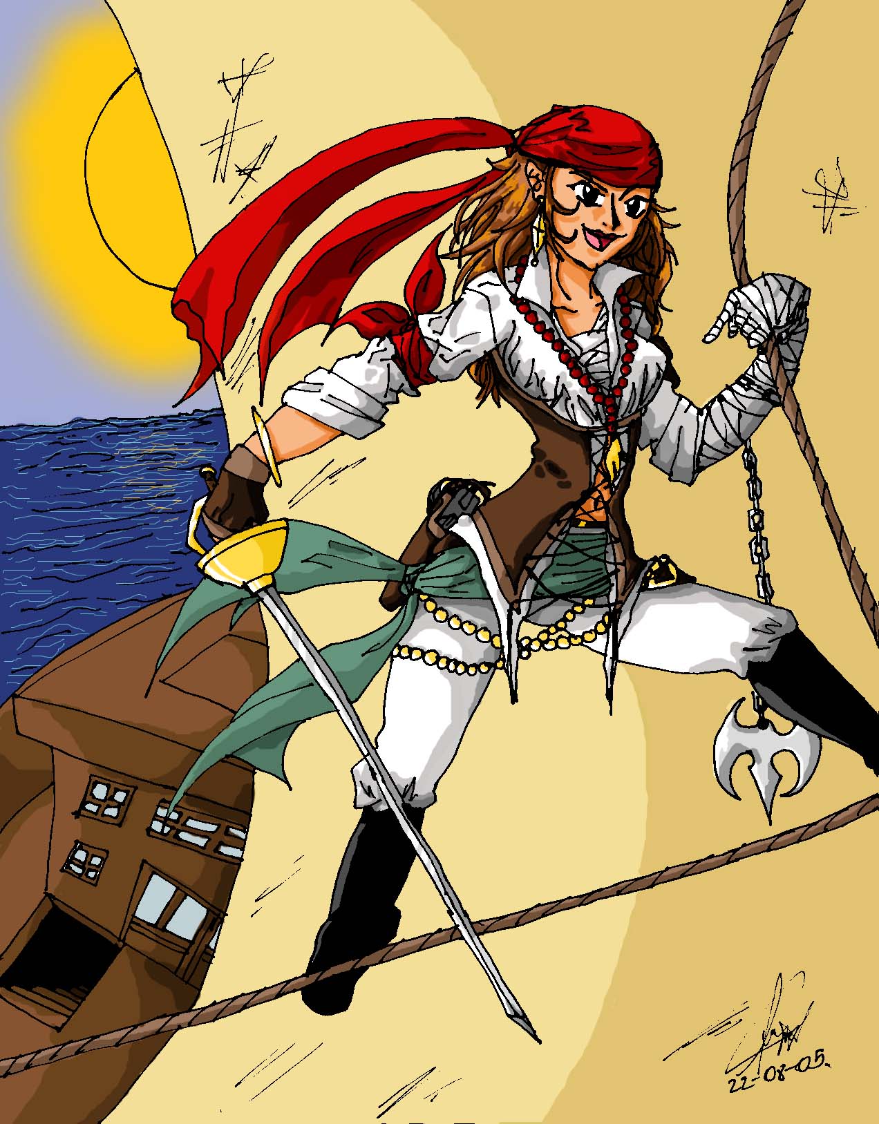 pirate girl