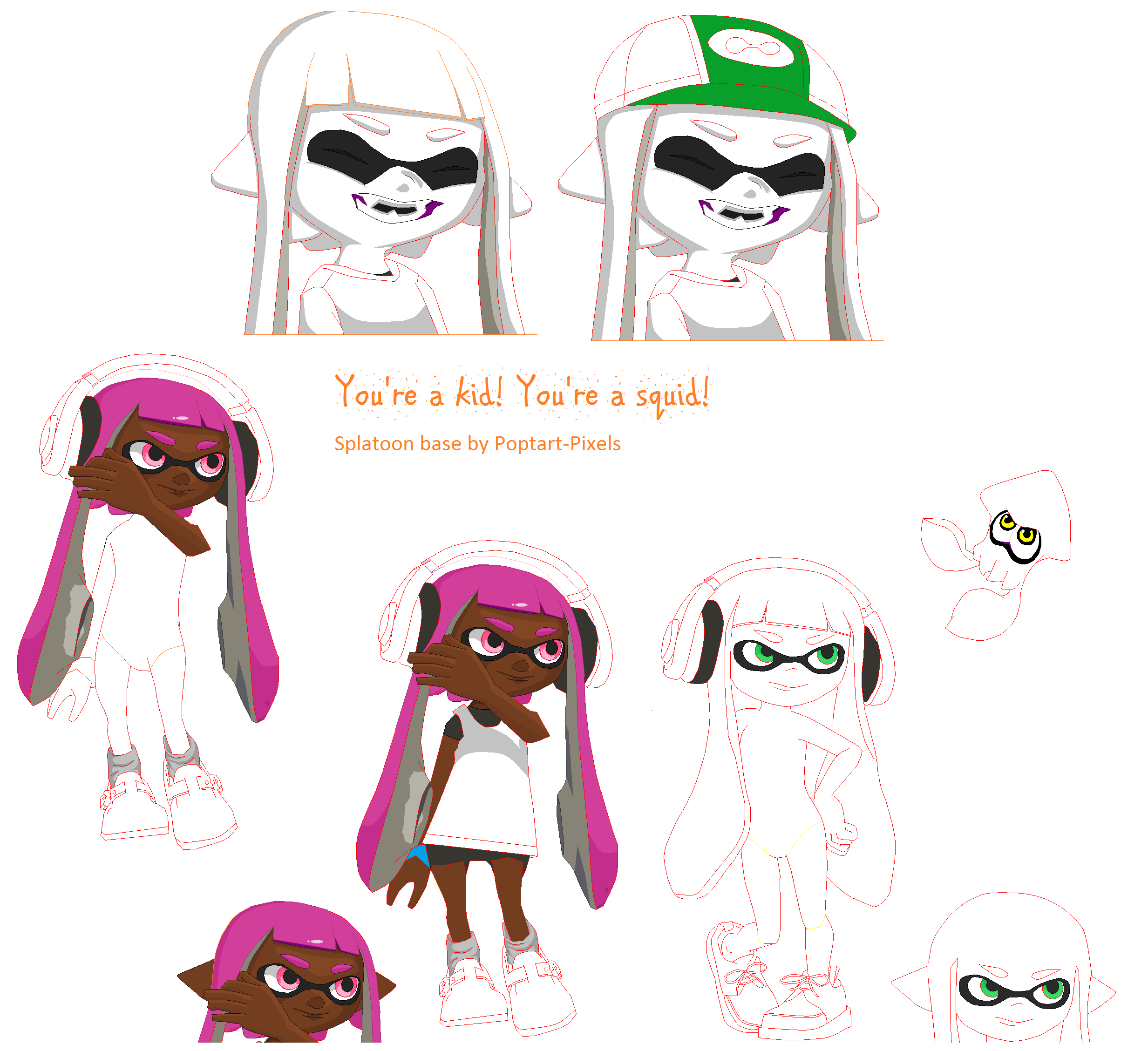 Splatoon Base (Warning: HUGE) by Poptart-pixels on DeviantArt