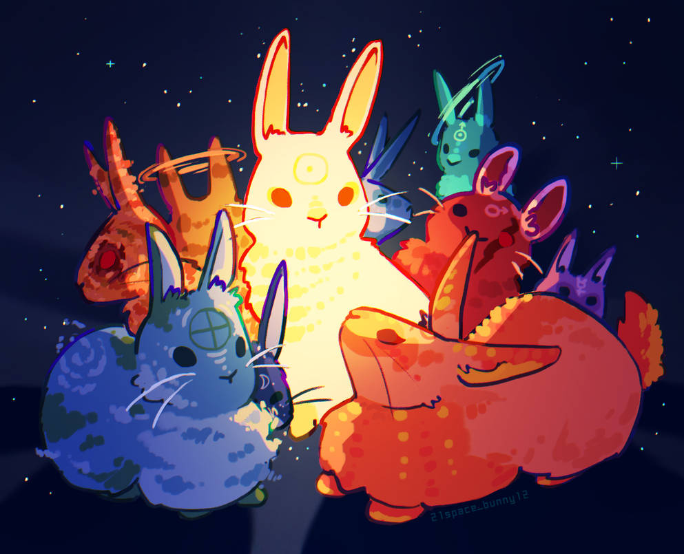 Bunny solar system by Bunny-21 on DeviantArt