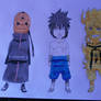 Tobi, Sasuke and Naruto