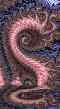 Scaly Fractal Sea Serpent