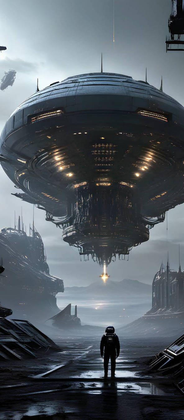 Alien Mother Ship by Nestor320 on DeviantArt