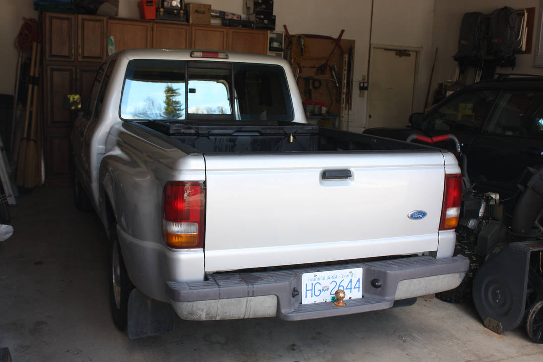 Ford Ranger 1997 XLT - RWD - 4 Cyclinder - Rear by MadDoggyca on DeviantArt