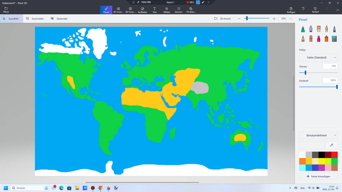My own World Map in Paint 3D by AlexkiszlReturns on DeviantArt