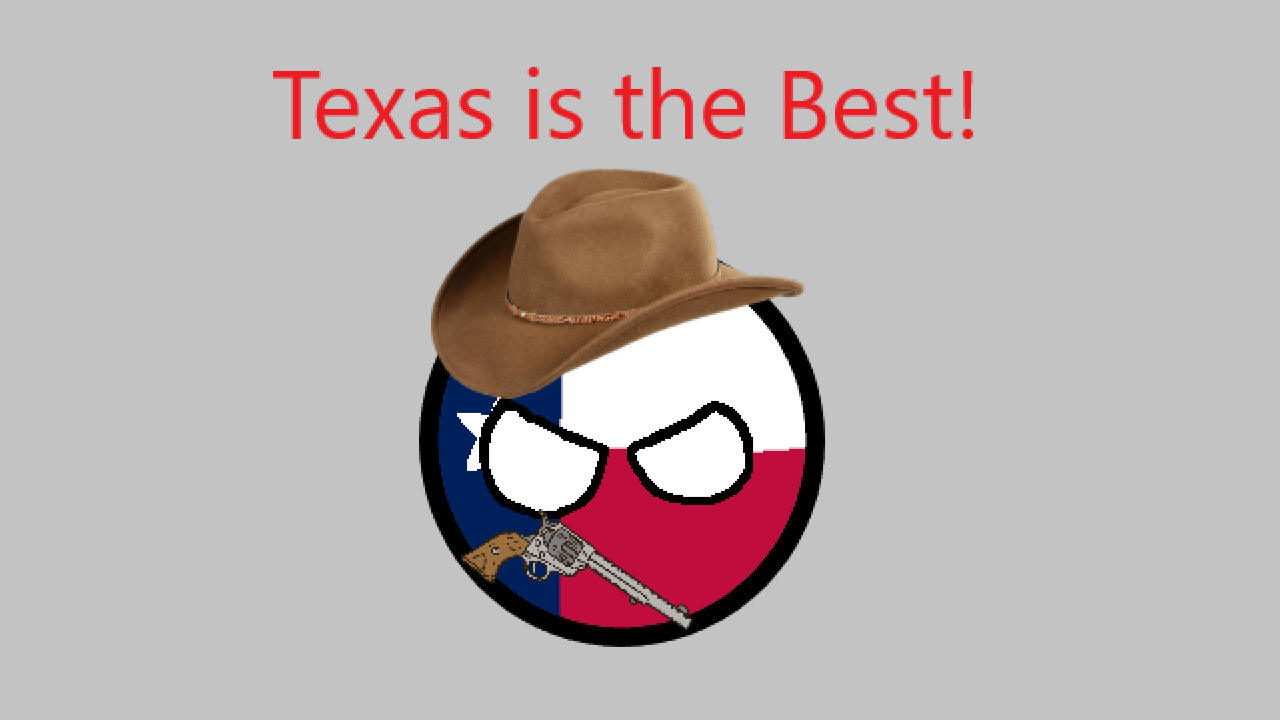 Texas Countryball Art