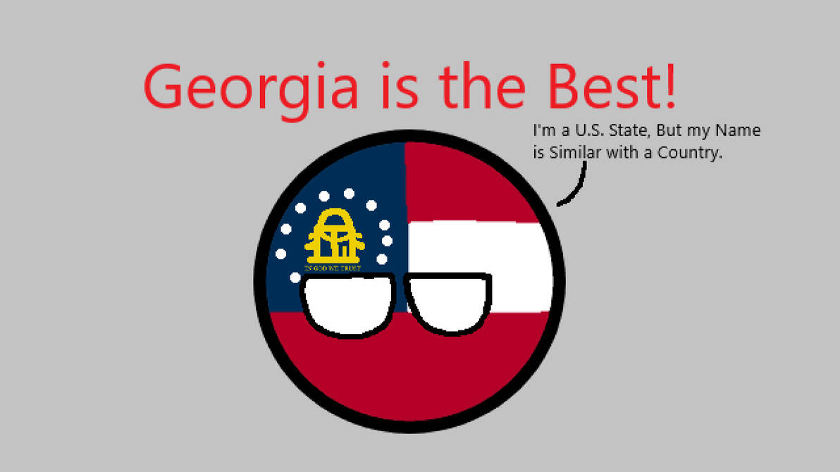 Stateballs Comic Georgia (US State) Countryball Art I Made. by Alexkiszl2010 on DeviantArt
