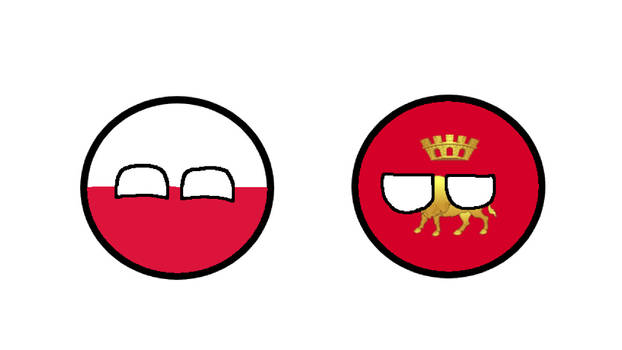 Polish-Speaking Countryballs