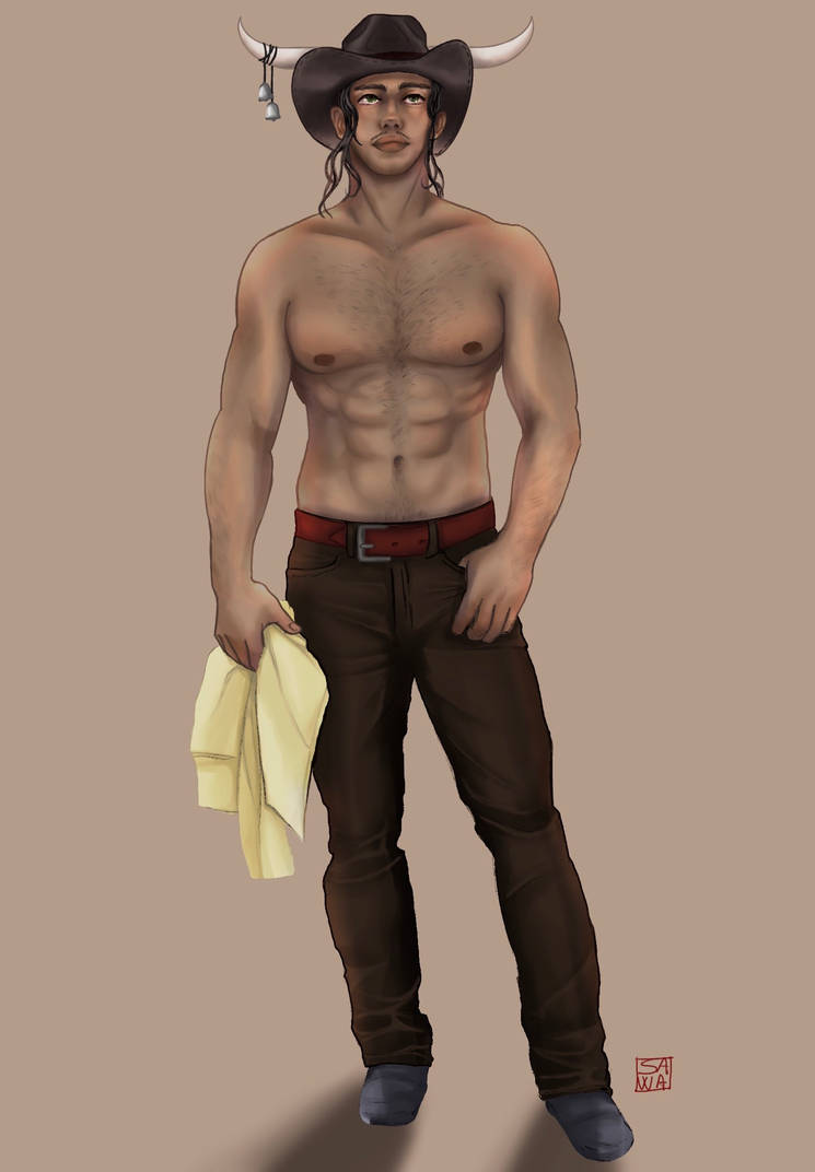 Deviantart Cowder Cowboy | COMMISSION by saawarudo on DeviantArt
