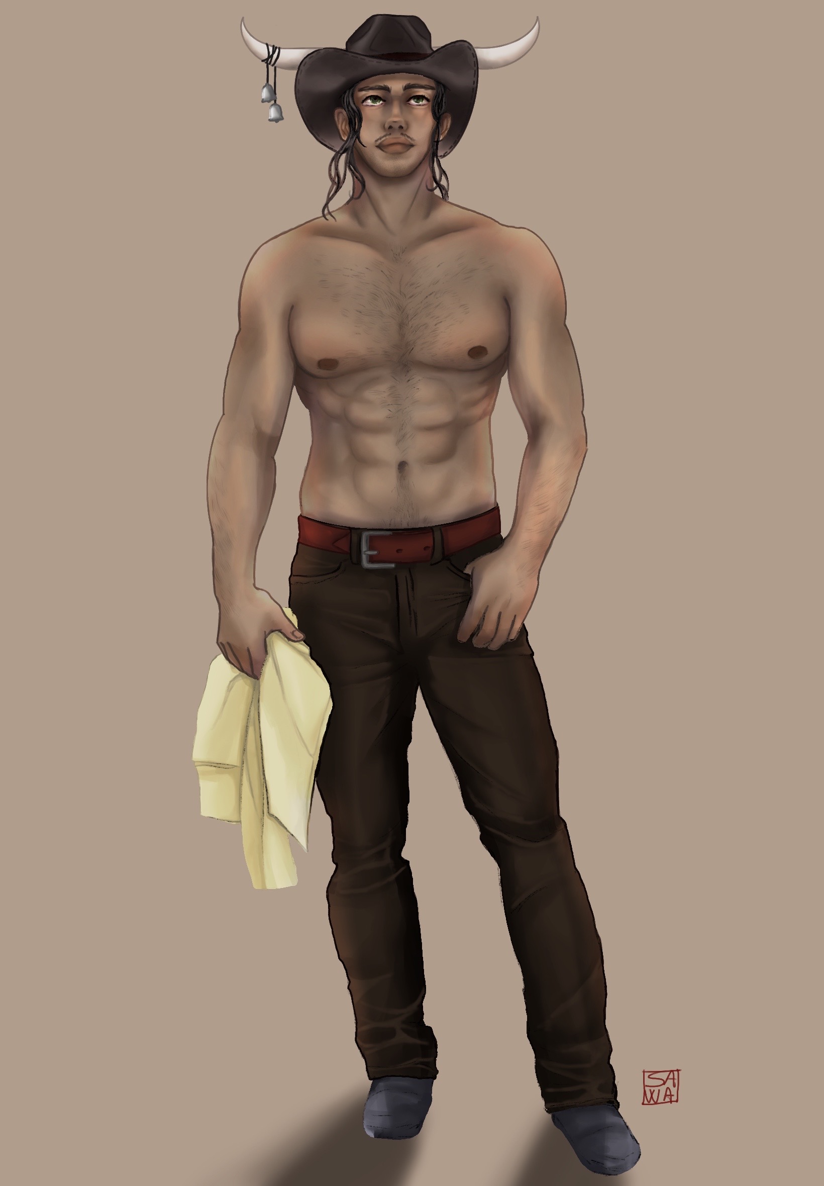 Deviantart Cowder Cowboy | COMMISSION by saawarudo on DeviantArt