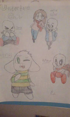 some undertale chibi 