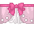 Pink Bow Divider