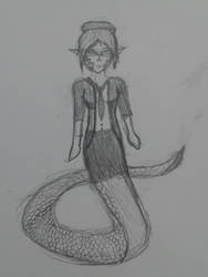 Lamia (character rough sketch ) 