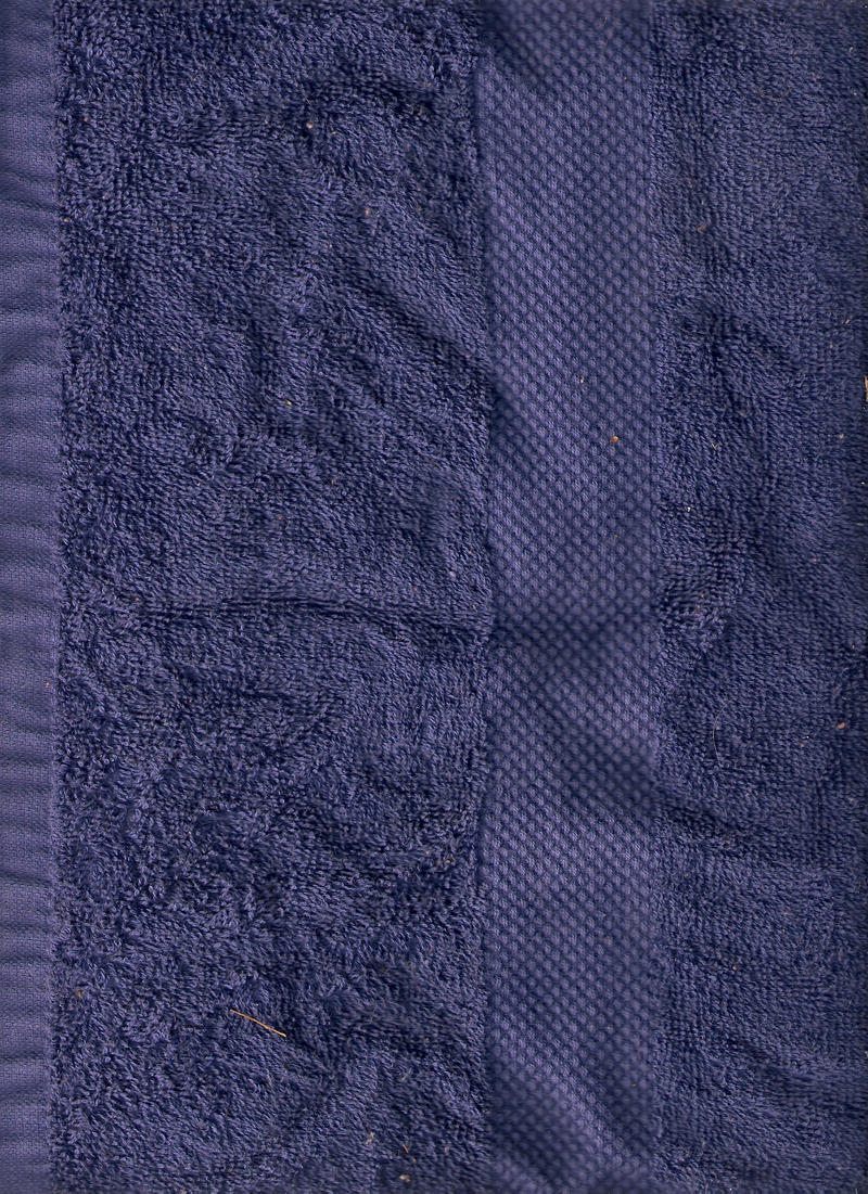 Blue Towel 2 - Fabric Texture