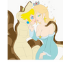 Animated hypnoroxa kaa Peach and rosalina hypno