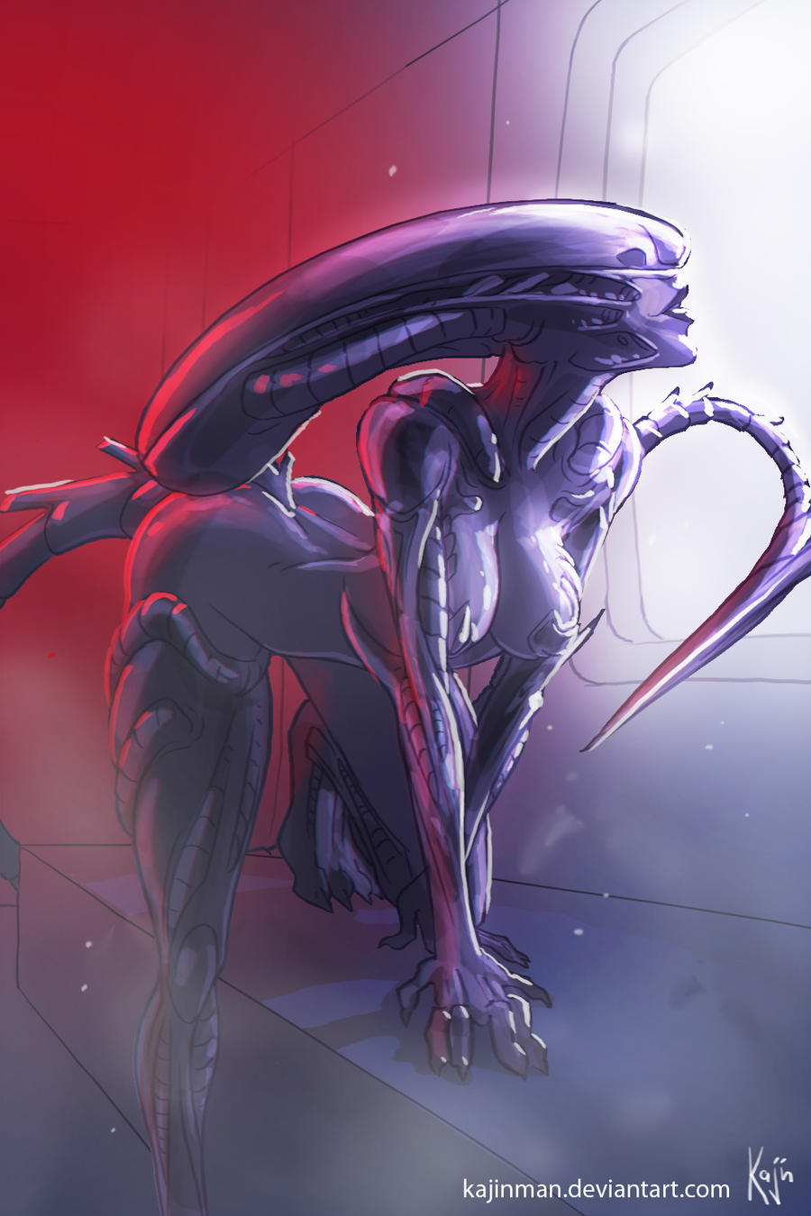 picture Female Xenomorph Artwork xenomorph by kajinman on deviantart