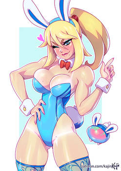 Samus Zero Bunny Suit