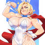 power girl bunny suit