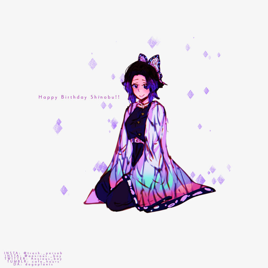 Kocho birthday shinobu Demon Slayer