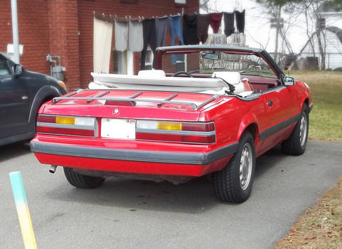 1986 Mustang Convertible - XXVII