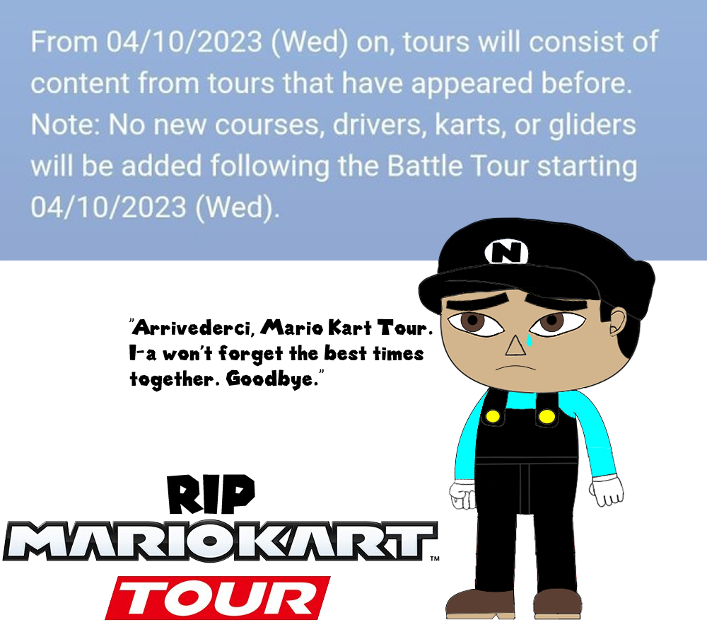 Nintendo says no new content for Mario Kart Tour after 4th October