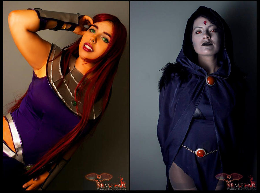 Starfire And Raven :: Teen Titans