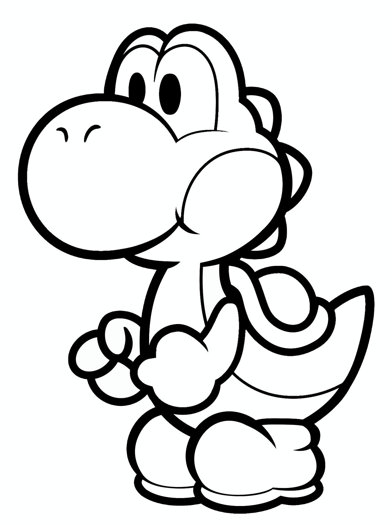 Paper Mario Base:Yoshi by ERBFGETFGBNBGF on DeviantArt