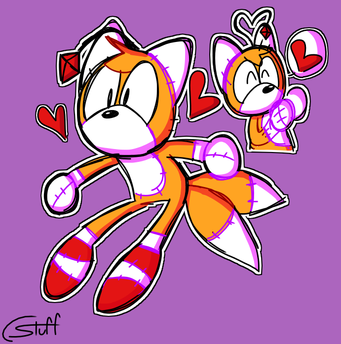 8 Tails doll ideas  tails doll, sonic art, tailed