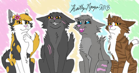 Thunderclan Medicine Cat Gals by iycewing