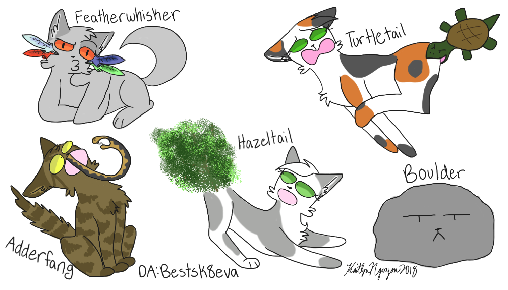 Warrior cats name generator TheLickingCATastrophe - Illustrations