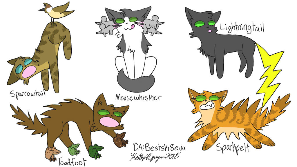 Warrior cats name generator TheLickingCATastrophe - Illustrations