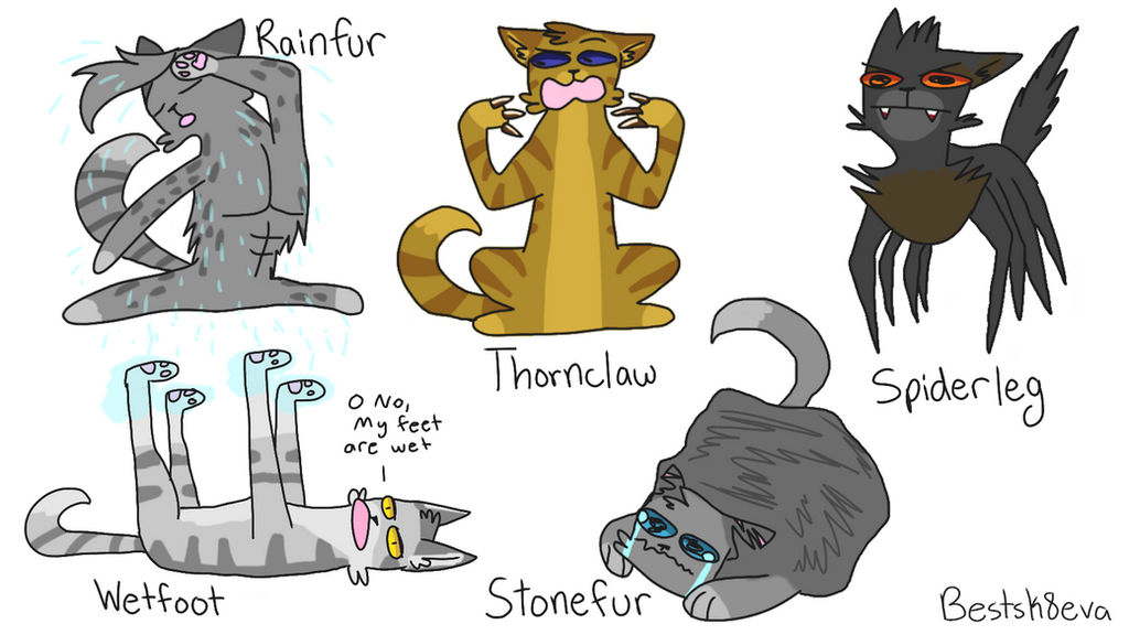 Warrior cats name generator TheLickingCATastrophe - Illustrations
