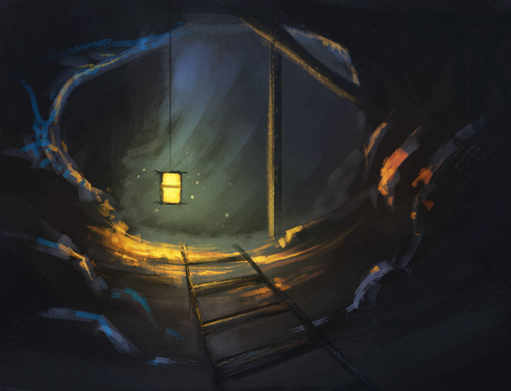 Cave Concept Art by Frostwindz on DeviantArt