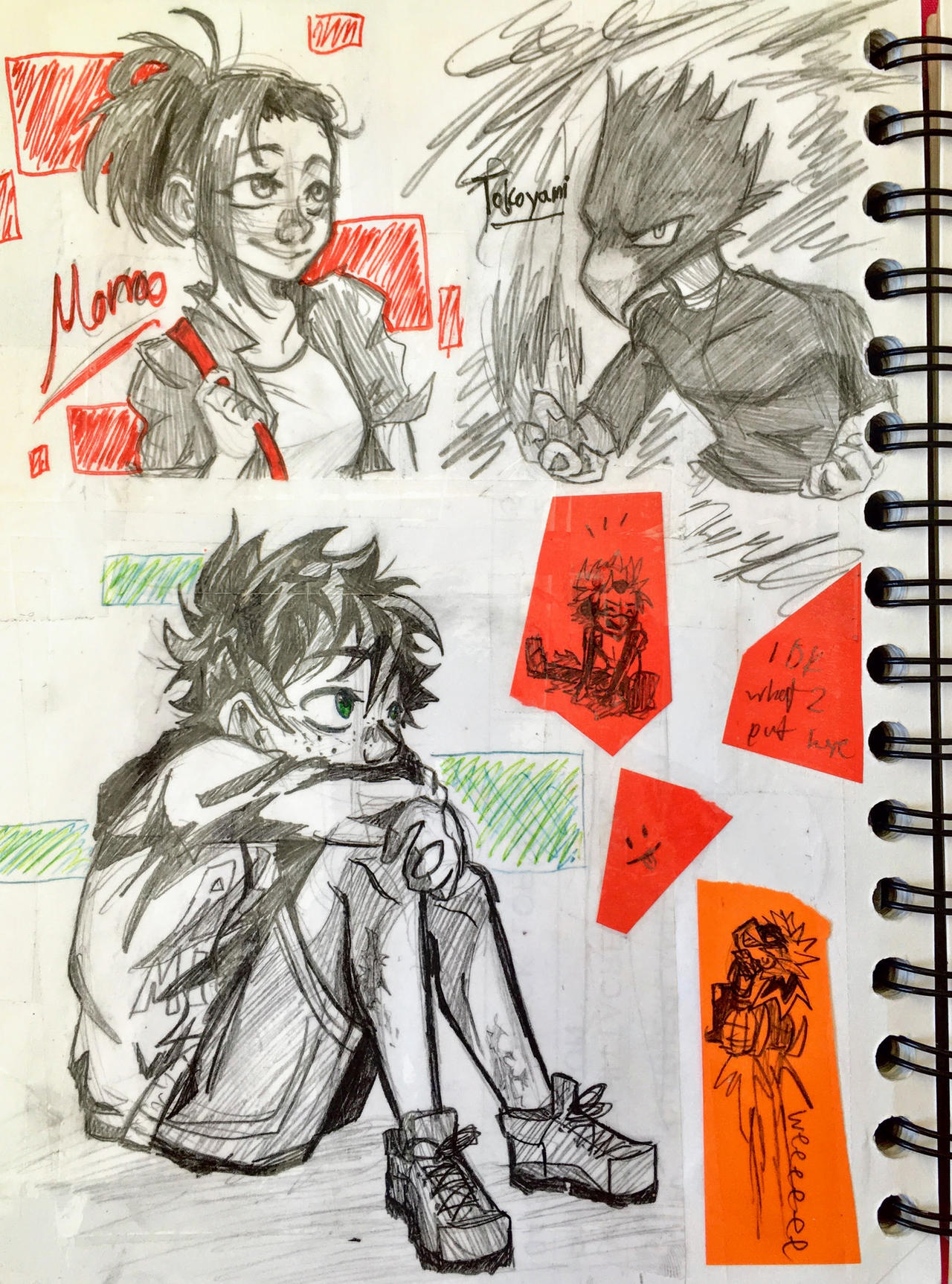 MHA- random sketch pageeee by Lyssabug17 on DeviantArt