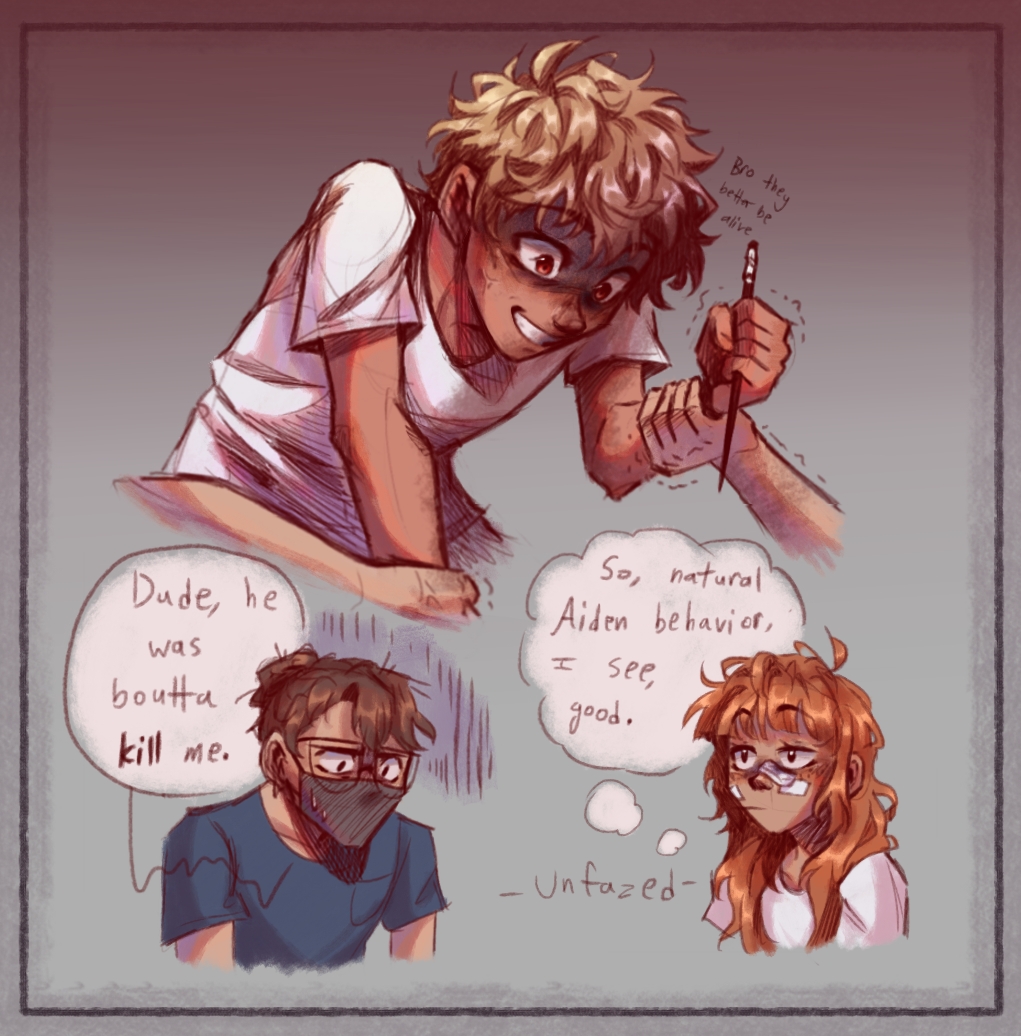 WEBTOON- SBG- Aiden be crazy by Lyssabug-Funsize on DeviantArt
