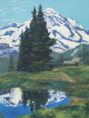 Mt Rainier Reflections