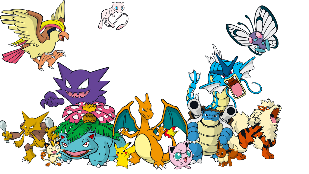 Pokemon Generation 1 by Minirigby on DeviantArt