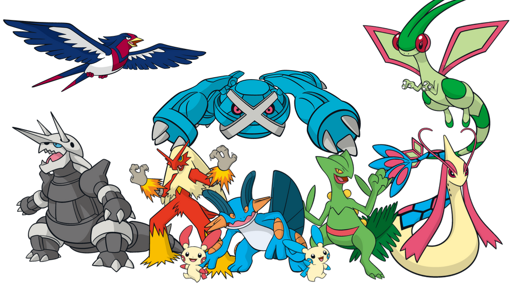 Pokemon Generation 3 by Minirigby on DeviantArt