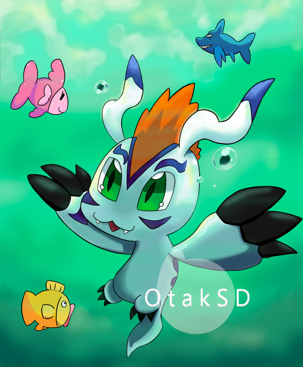 Gomamon by OtaksoulD on DeviantArt