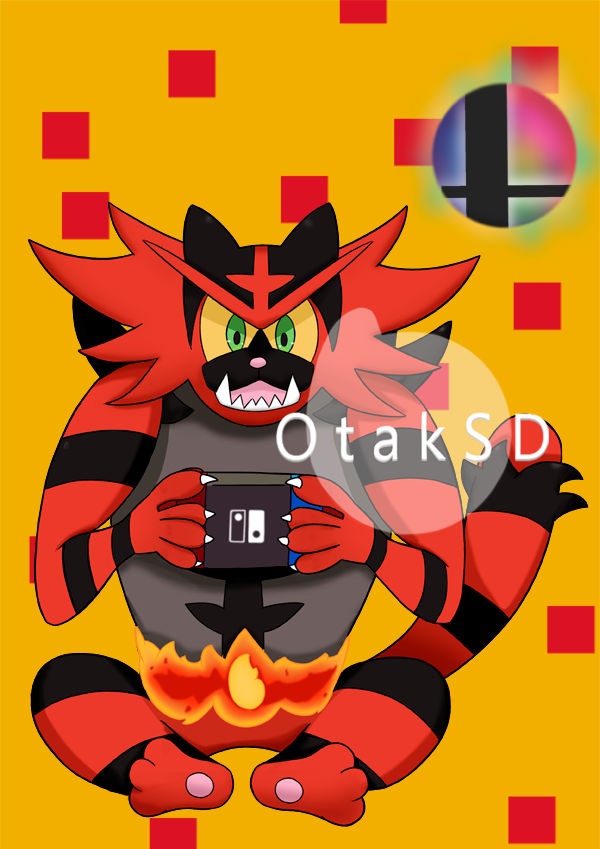 favorite character from smash ultimate.incineroar by OtaksoulD on ...