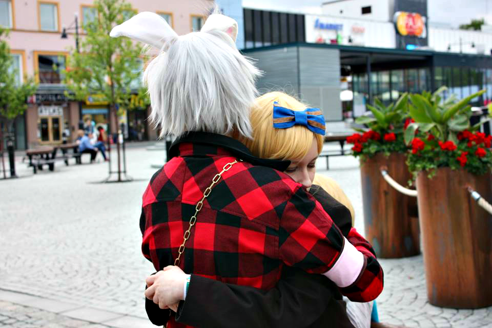 Hugging Alice