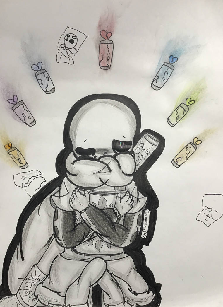 Colorless | Ink Sans by GhostlyLinks on DeviantArt