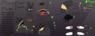 Zipper Mouths || CLOSED SPECIES
