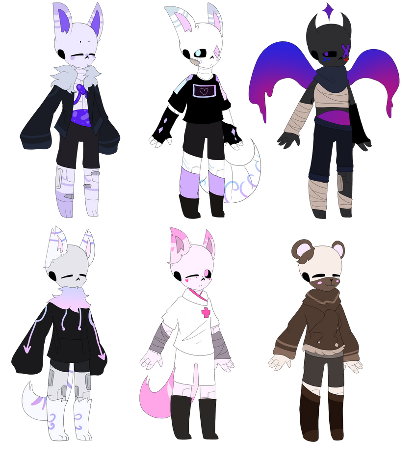 Skele Batch ||CLOSED by GhostlyLinks on DeviantArt