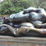 Fernando Botero Reclined woman