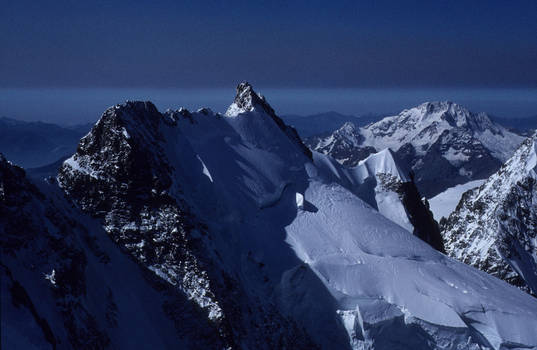 Piz Scerscen from Biancograt