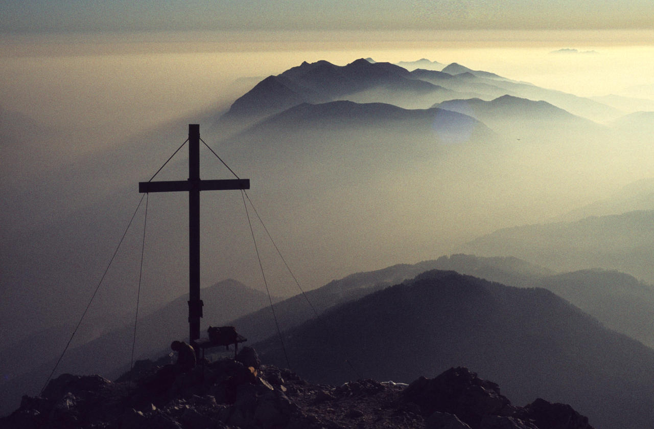 Morning in the German Alps