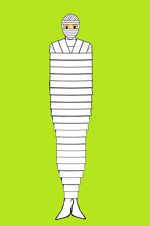 Mummified Woman V1 Via Hero Machine by BartGriffin on DeviantArt