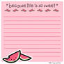 Life is so sweet :: Stationary